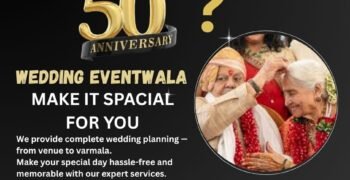 The Magic of 50th Anniversary Celebrations with Wedding Eventwala