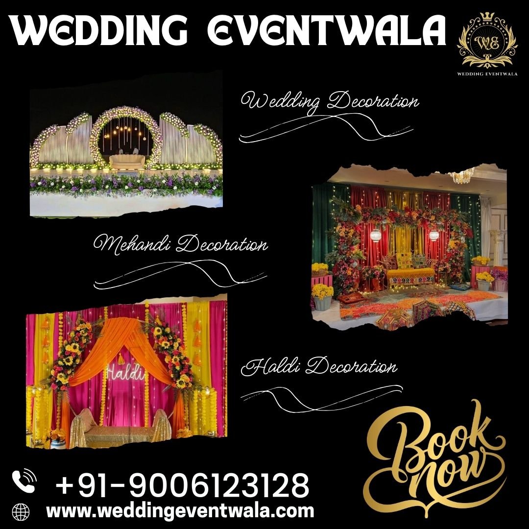 Haldi Decoration Patna: Wedding Eventwala's 