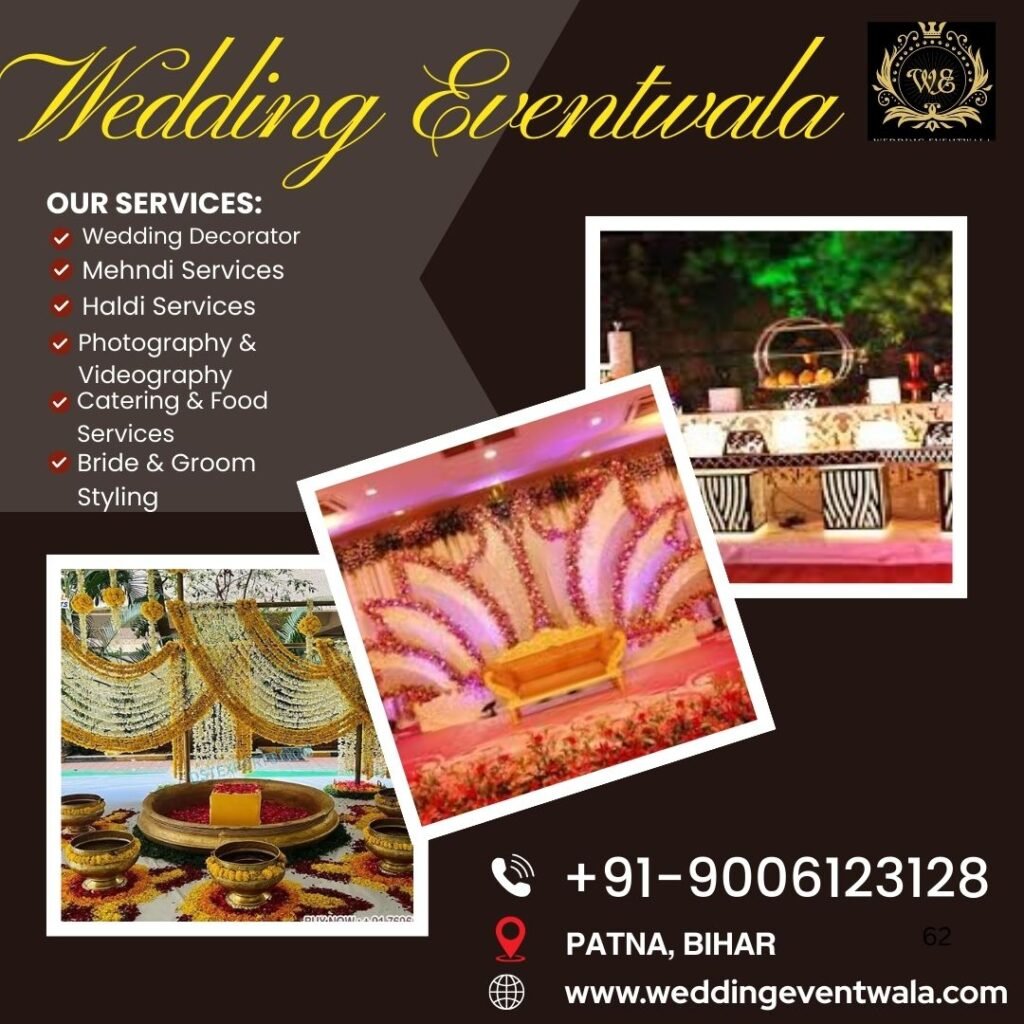 Vibrant Haldi Services for Patna Weddings